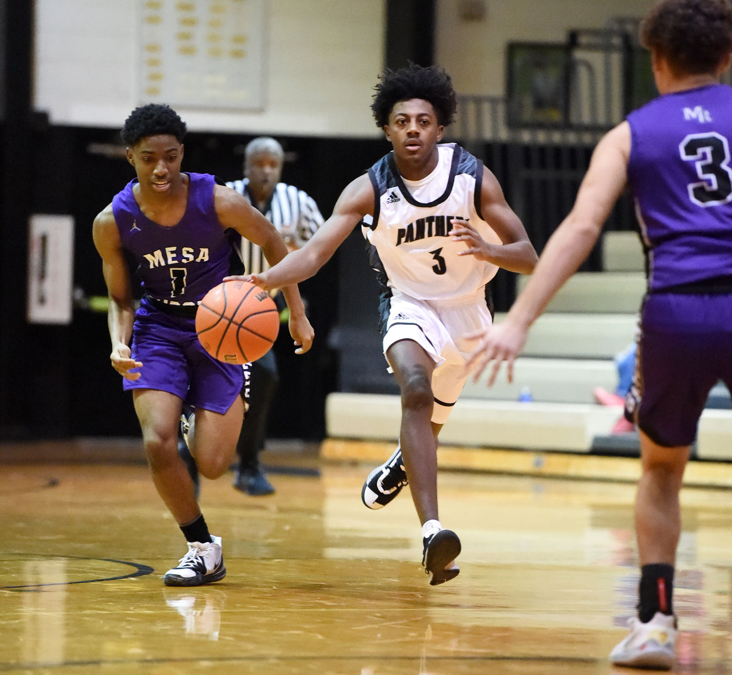 PHOTOS: Harrison Panthers (85) Mesa Ridge Grizzlies (66)